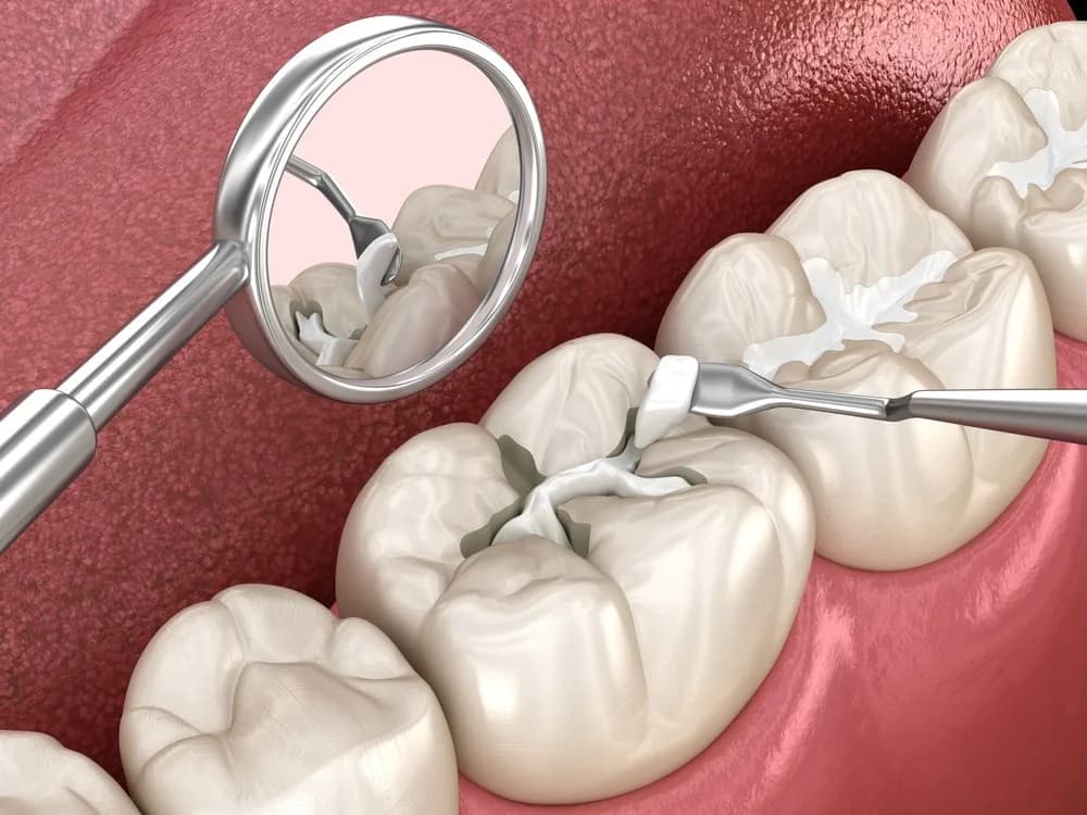 Tooth-colored fillings